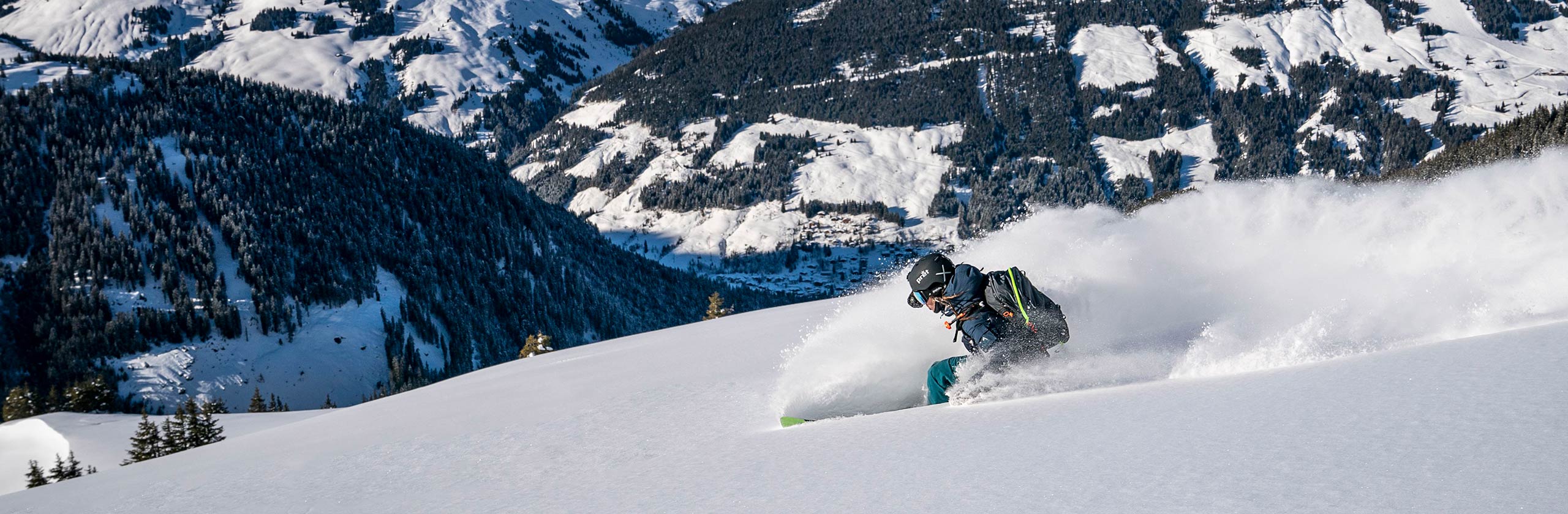 Skifahren und Snowboarden Saalbach Hinterglemm