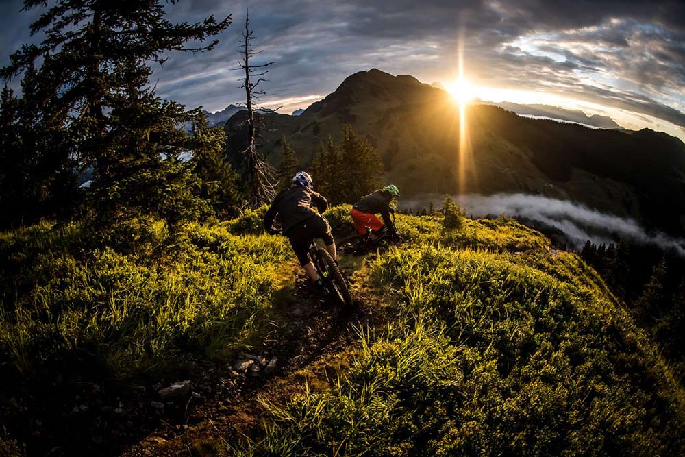 Mountainbikestrecken Saalbach