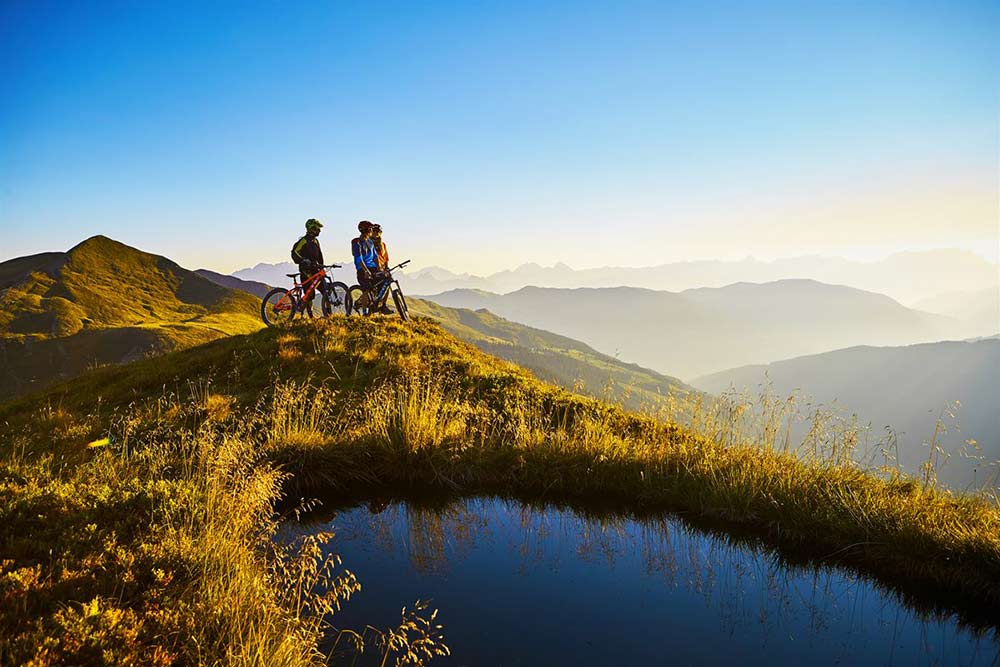 E-Biking in Saalbach